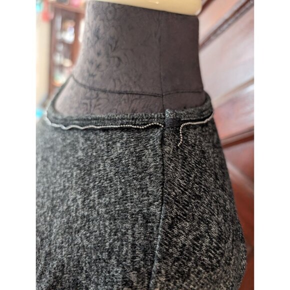 Democracy XL Womens Charcoal Gray Cold-Shoulder Knit Top Casual Long Sleeve - Picture 3 of 4